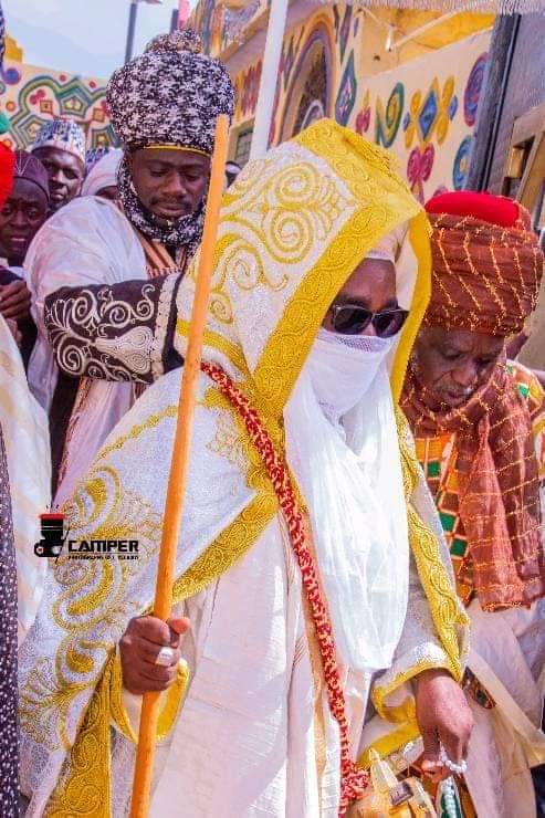 Emir of Zazzau Congratulates Aminu Ado Bayero On His Coronation